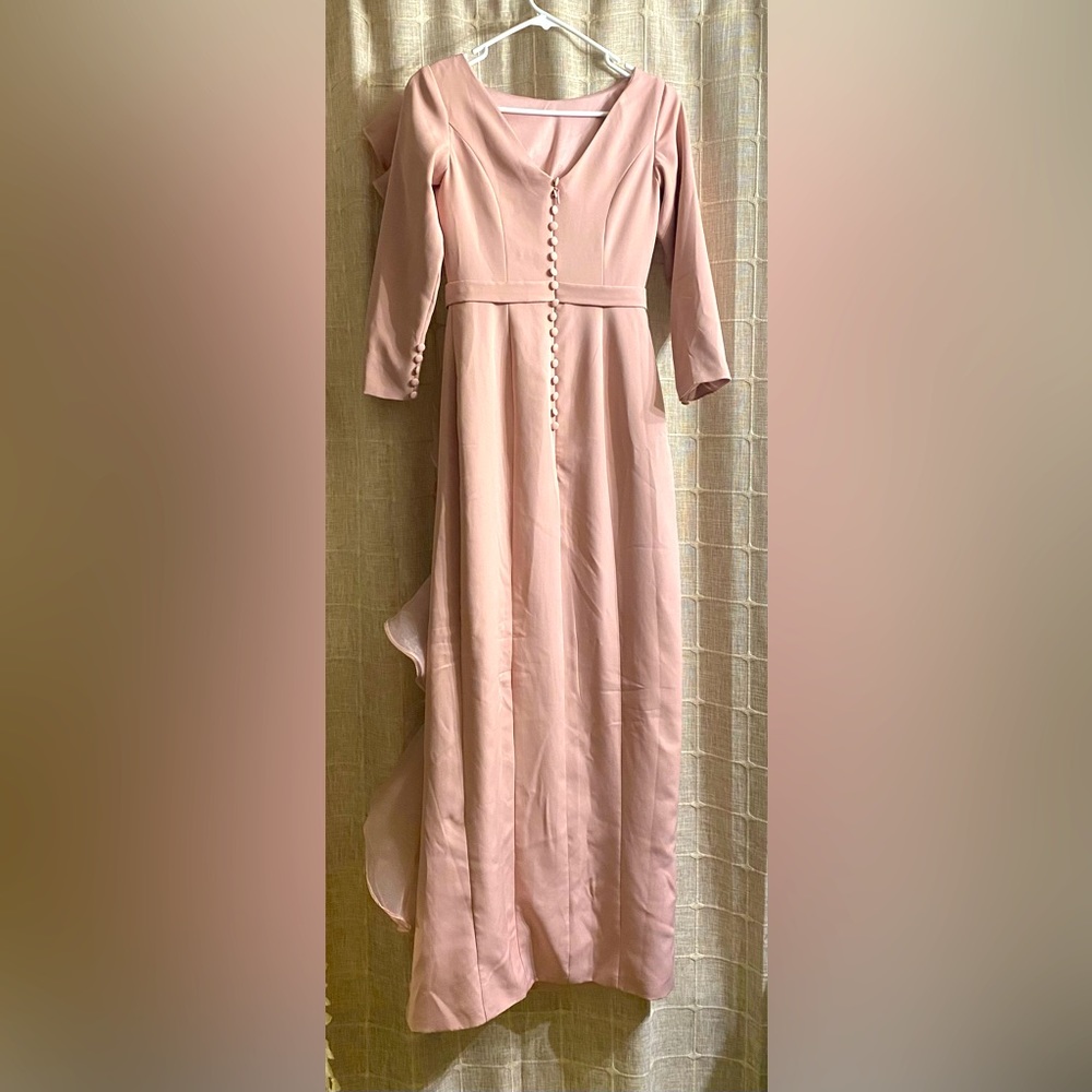 Dusty rose dress